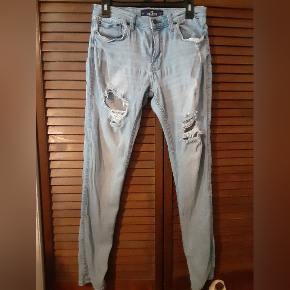 Mens Hollister Stacked Super Skinny 32/30